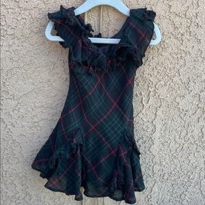 Polo Ralph Lauren Dress Sz 2T Christmas Holidays Party Plaid